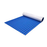 Maxbell Boat Flooring Swim Platform Faux Teak Yacht Floor Mat RV Floor Marine Carpet