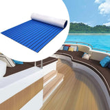 Maxbell Boat Flooring Swim Platform Faux Teak Yacht Floor Mat RV Floor Marine Carpet