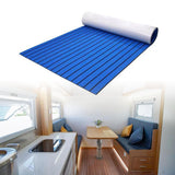Maxbell Boat Flooring Swim Platform Faux Teak Yacht Floor Mat RV Floor Marine Carpet
