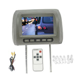 Maxbell Car Headrest Monitor DC12V Portable Multilingual Menu Automotive Accessories Gray