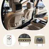Maxbell Car Headrest Monitor DC12V Portable Multilingual Menu Automotive Accessories Beige
