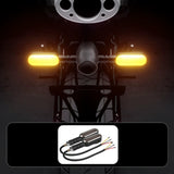 Maxbell 2 Pieces LED Turn Signal Lights Motorcycle Sturdy Practical Functional Lamps