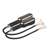 Maxbell 2 Pieces LED Turn Signal Lights Motorcycle Sturdy Practical Functional Lamps