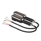 Maxbell 2 Pieces LED Turn Signal Lights Motorcycle Sturdy Practical Functional Lamps