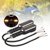 Maxbell 2 Pieces LED Turn Signal Lights Motorcycle Sturdy Practical Functional Lamps