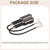 Maxbell 2 Pieces LED Turn Signal Lights Motorcycle Sturdy Practical Functional Lamps