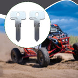 Maxbell 2Pcs 4080125 Blank Keys ATV Accessories for Sportsman XP 1000 2019-2020