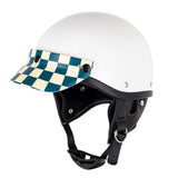 Maxbell Motorcycle Helmet Visor Anti Glare Brim Triple Snap on Accessory Replacement