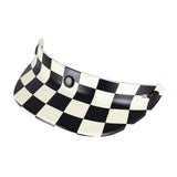 Maxbell Motorcycle Helmet Visor Anti Glare Brim Triple Snap on Accessory Replacement