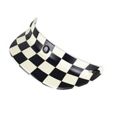 Maxbell Motorcycle Helmet Visor Anti Glare Brim Triple Snap on Accessory Replacement