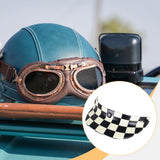 Maxbell Motorcycle Helmet Visor Anti Glare Brim Triple Snap on Accessory Replacement