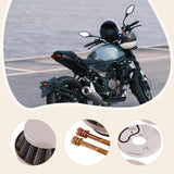 Maxbell Air Filter Adapter Kit Compatible for 2-stroke Engines High Performance