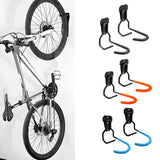 Maxbell 2x Garage Hooks for Hanging Bike Iron for Bicycles Wheel Ladders Garden Black