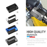 Maxbell Motorcycle Brake Reservoir Cover Cap Protective Cover for Honda NS150Gx Black