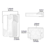 Maxbell Motorcycle Brake Reservoir Cover Cap Protective Cover for Honda NS150Gx Black