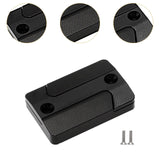 Maxbell Motorcycle Brake Reservoir Cover Cap Protective Cover for Honda NS150Gx Black