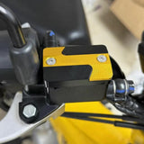 Maxbell Motorcycle Brake Reservoir Cover Cap Protective Cover for Honda NS150Gx Black