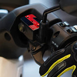 Maxbell Motorcycle Brake Reservoir Cover Cap Protective Cover for Honda NS150Gx Black