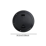 Maxbell Boat Hatch Easy Assembly Deck Lid for Boat for Ship Marine Replacements 14.2cm