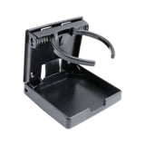Maxbell Adjustable Cup Holder Universal Drinking Bottle for Caravan Boat Marine black