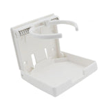 Maxbell Adjustable Cup Holder Universal Drinking Bottle for Caravan Boat Marine white