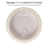 Maxbell Boat Deck Plate Cover Direct Replace Inspection Hatch for RV Ships Boat 6 Inch