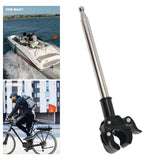 Maxbell Motorcycle Flagpole Mount Easy to Install Display Sturdy 1.6M Flagpole Stand