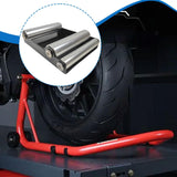 Maxbell Motorcycle Wheel Cleaning Stand for Tire Cleaning, Chain Lubrication Generic Black