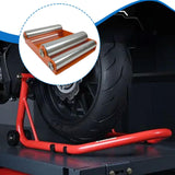 Maxbell Motorcycle Wheel Cleaning Stand for Tire Cleaning, Chain Lubrication Generic Orange