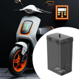 Maxbell Electric Bike Chargers Box for Electric Outlets Storage Electrical Box Cover Black
