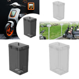 Maxbell Electric Bike Chargers Box for Electric Outlets Storage Electrical Box Cover Black