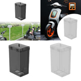 Maxbell Electric Bike Chargers Box for Electric Outlets Storage Electrical Box Cover Black