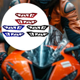 Maxbell Motorcycle Windshield Bracket Wear Resistant Holder High Performance Support red