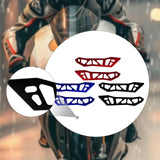 Maxbell Motorcycle Windshield Bracket Wear Resistant Holder High Performance Support red