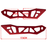 Maxbell Motorcycle Windshield Bracket Wear Resistant Holder High Performance Support red