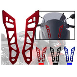 Maxbell Motorcycle Windshield Bracket Wear Resistant Holder High Performance Support red