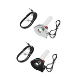 Maxbell Twist Throttle Grip Motorcycle Throttle Assembly for Motocross Scooter Silver