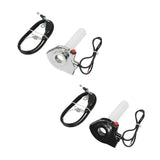 Maxbell Twist Throttle Grip Motorcycle Throttle Assembly for Motocross Scooter Silver