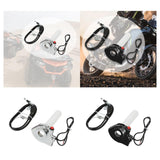Maxbell Twist Throttle Grip Motorcycle Throttle Assembly for Motocross Scooter Silver