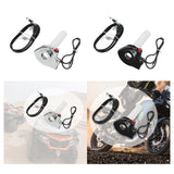 Maxbell Twist Throttle Grip Motorcycle Throttle Assembly for Motocross Scooter Silver