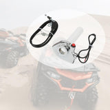 Maxbell Twist Throttle Grip Motorcycle Throttle Assembly for Motocross Scooter Silver