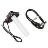 Maxbell Twist Throttle Grip Motorcycle Throttle Assembly for Motocross Scooter Black