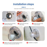 Maxbell Boat Self Bailing Ball Scupper Valve Drain Valve Positive Sealing Ball Drain