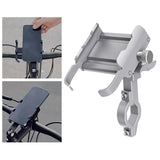 Maxbell Bike Phone Holder Multiple Angles Shockproof for Bicycle Car Motorcycle argent