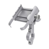Maxbell Bike Phone Holder Multiple Angles Shockproof for Bicycle Car Motorcycle argent