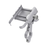 Maxbell Bike Phone Holder Multiple Angles Shockproof for Bicycle Car Motorcycle argent