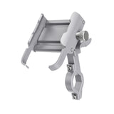 Maxbell Bike Phone Holder Multiple Angles Shockproof for Bicycle Car Motorcycle argent