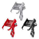 Maxbell Bike Phone Holder Multiple Angles Shockproof for Bicycle Car Motorcycle argent