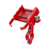 Maxbell Bike Phone Holder Multiple Angles Shockproof for Bicycle Car Motorcycle red