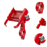 Maxbell Bike Phone Holder Multiple Angles Shockproof for Bicycle Car Motorcycle red